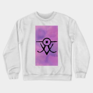 I Radiate positive energy symbol Crewneck Sweatshirt